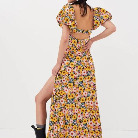 NWT Syliva Maxi Dress by For Love and Lemons - Picture 2 of 5